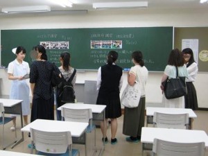 校内見学0722　2年生教室